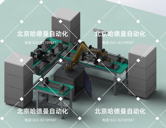 舵機(jī)零件自動(dòng)定位人機(jī)協(xié)作裝配單元